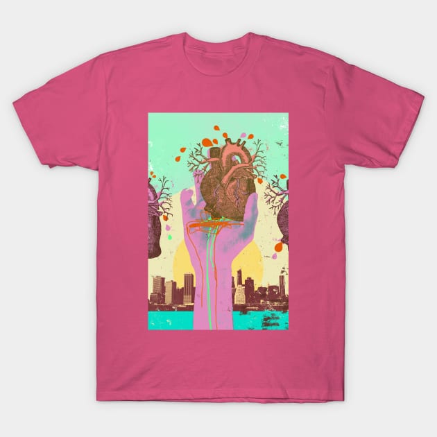 HEART IN HAND T-Shirt by Showdeer